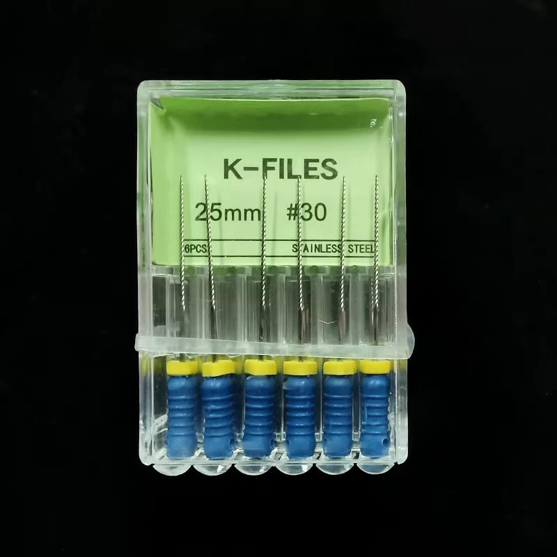 Dental Tools Root Cannal Endo K File 21Mm 25Mm 31Mm Stainless Steel Endodontic Instruments Dentist Dentistry Odontologia