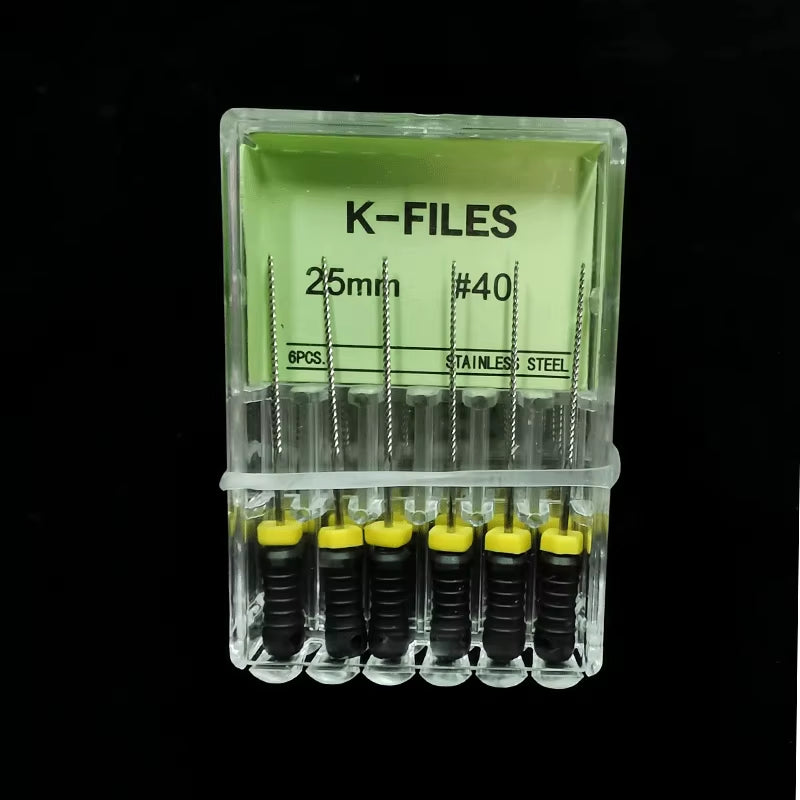 Dental Tools Root Cannal Endo K File 21Mm 25Mm 31Mm Stainless Steel Endodontic Instruments Dentist Dentistry Odontologia