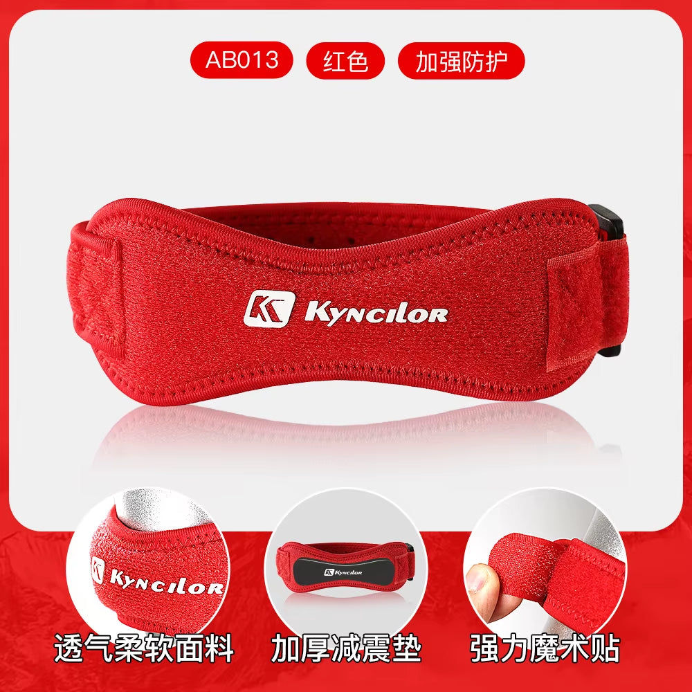 1Pcs Adjustable Compression Patella Band Kneecap Knee Support Strap Brace for Basketball Tendon Protection Pad Sleeve Absorption